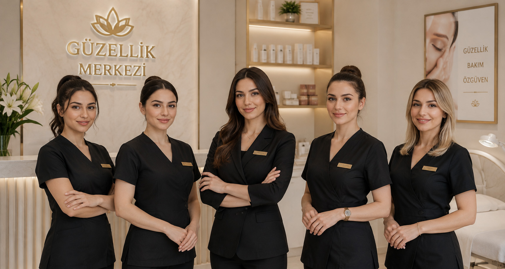 Güzellik merkezinde personel yönetimi ve ekip
